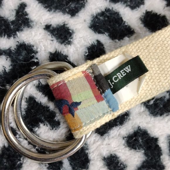 J.Crew Cotton Whale Patchwork Belt - Picture 5 of 9